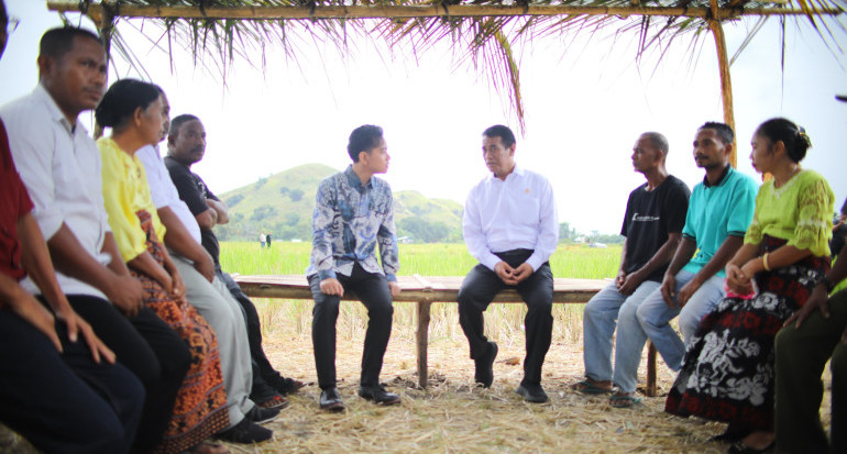 Dampingi Wapres ke NTT, Mentan Tegaskan Komitmen Terus Dorong Kemajuan Pertanian