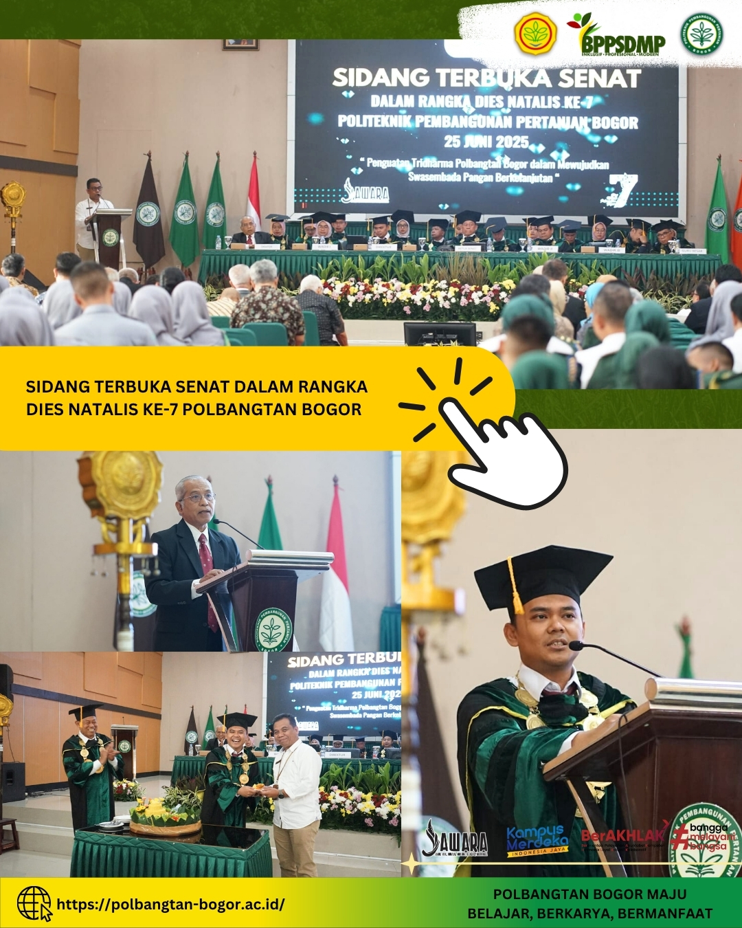 Dies Natalis ke-7 Polbangtan Bogor