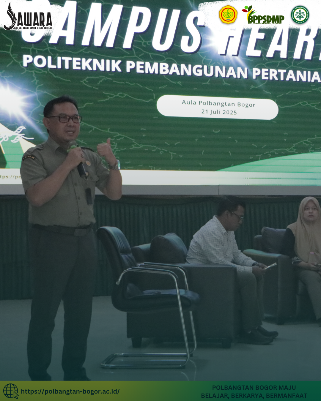 Campus Hearing Polbangtan Kementan: Gerbang Karier Mahasiswa Menuju Dunia Industri Pertanian