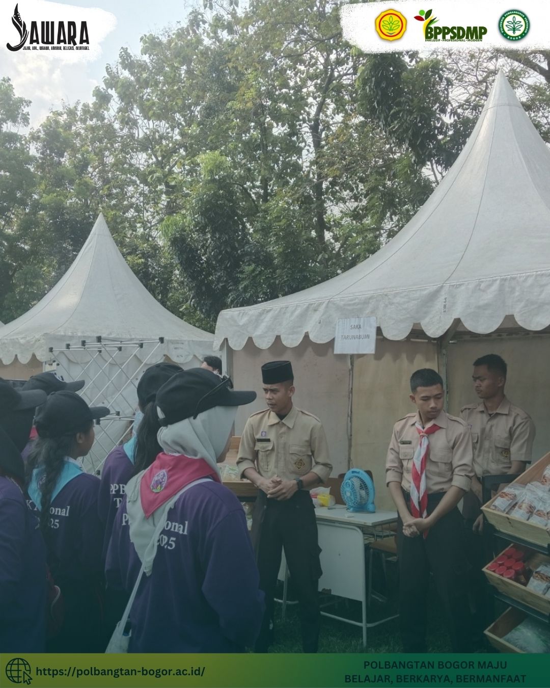 Polbangtan Kementan Sukseskan Perkemahan Pramuka Berkebutuhan Khusus (PPBK) Nasional 2025 di Cibubur
