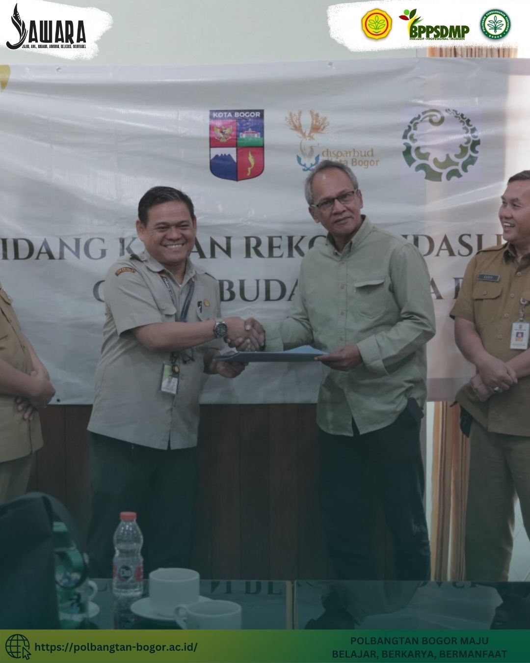 Gedung Rektorat Polbangtan Kementan Ditetapkan sebagai Cagar Budaya Kota Bogor