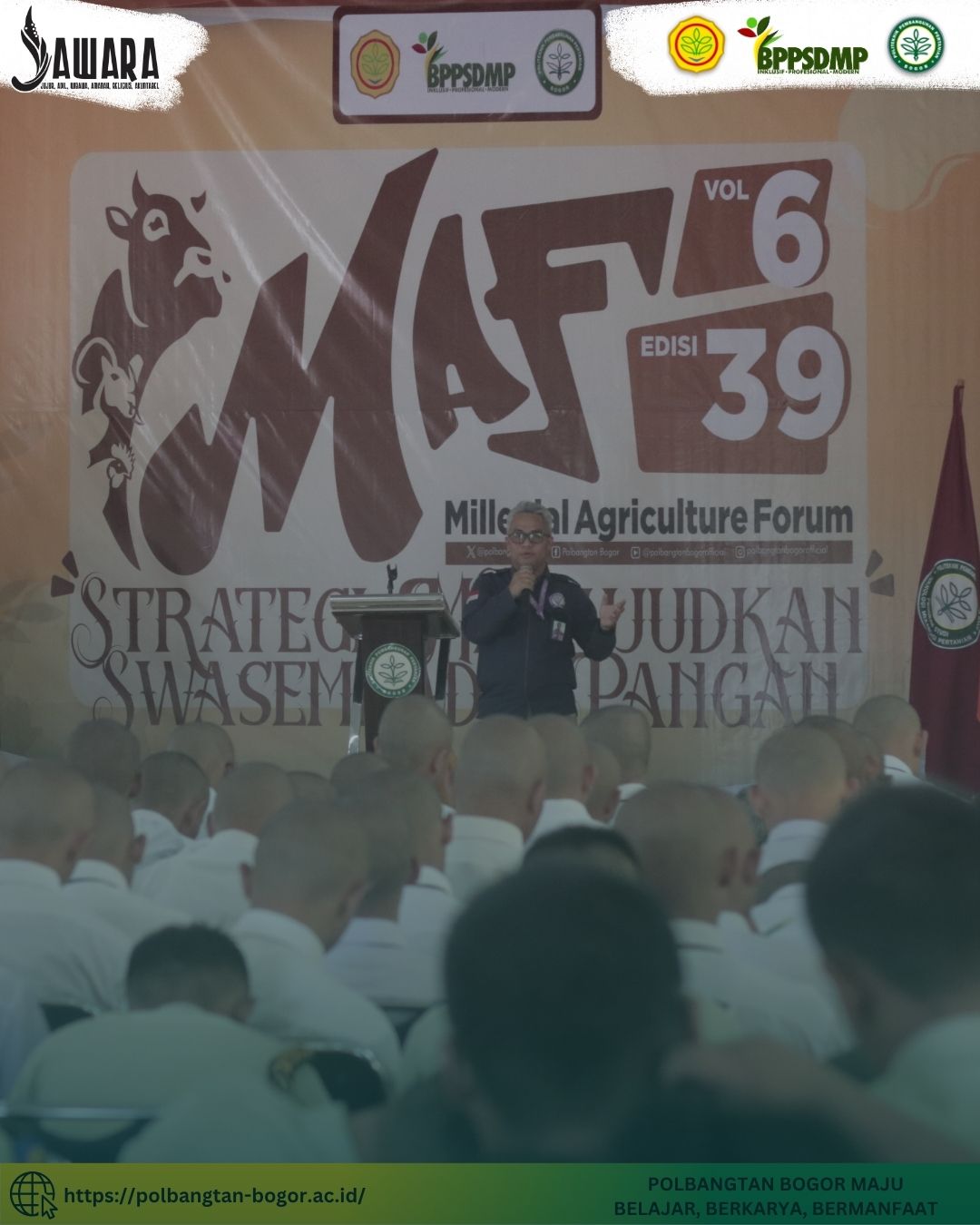 MAF Polbangtan Kementan, Bahas Strategi Mewujudkan Swasembada Pangan melalui Produksi Peternakan