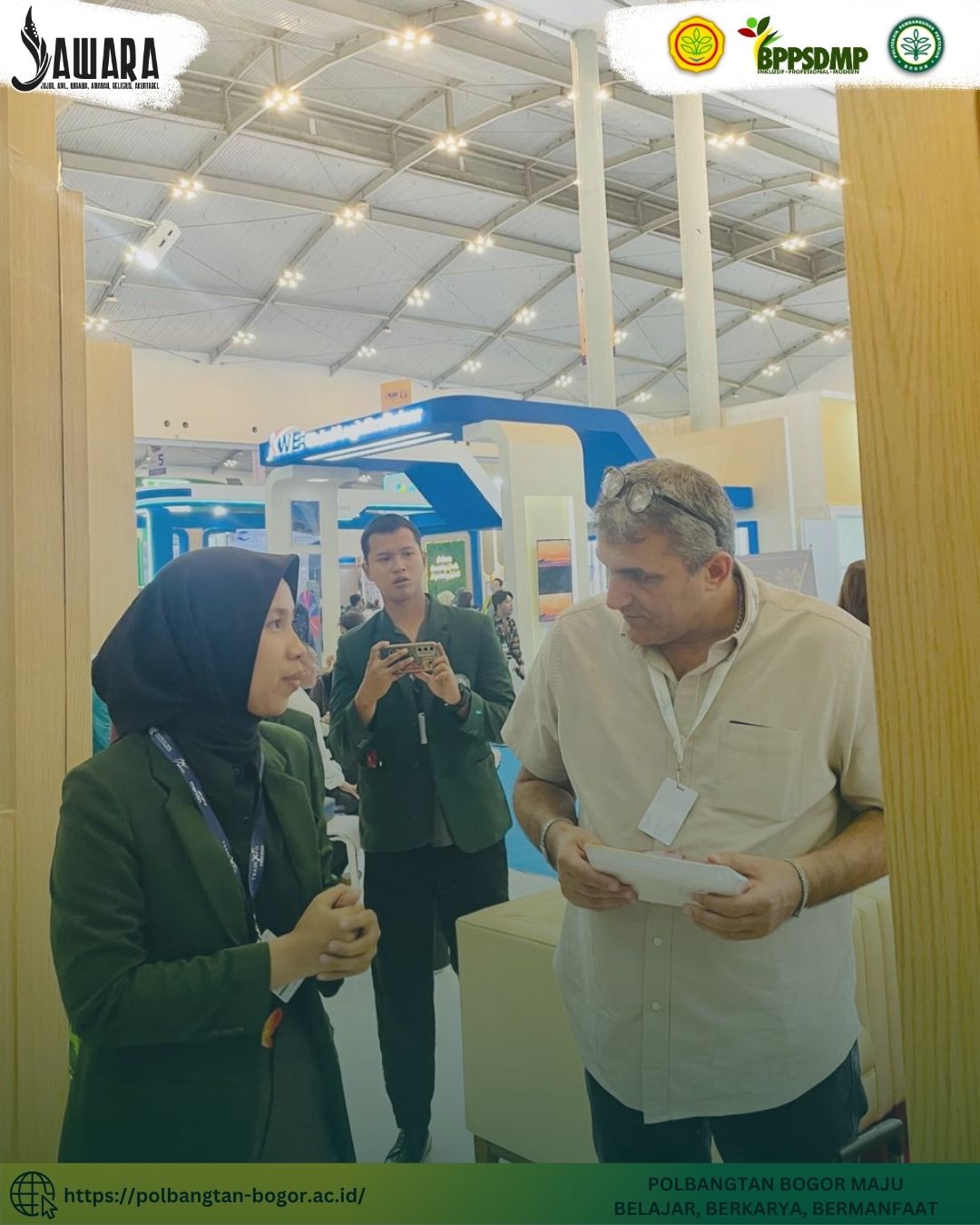 Inovasi Mahasiswa Polbangtan Kementan Tembus Panggung Internasional di Trade Expo Indonesia 2025