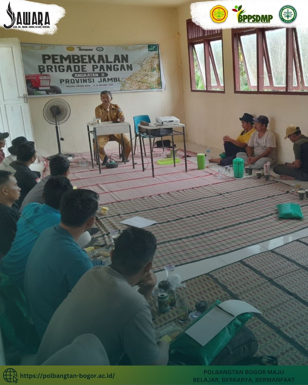 Polbangtan Bogor Dorong Petani Muda Tanjab Barat Jadi Pelopor Pertanian Modern