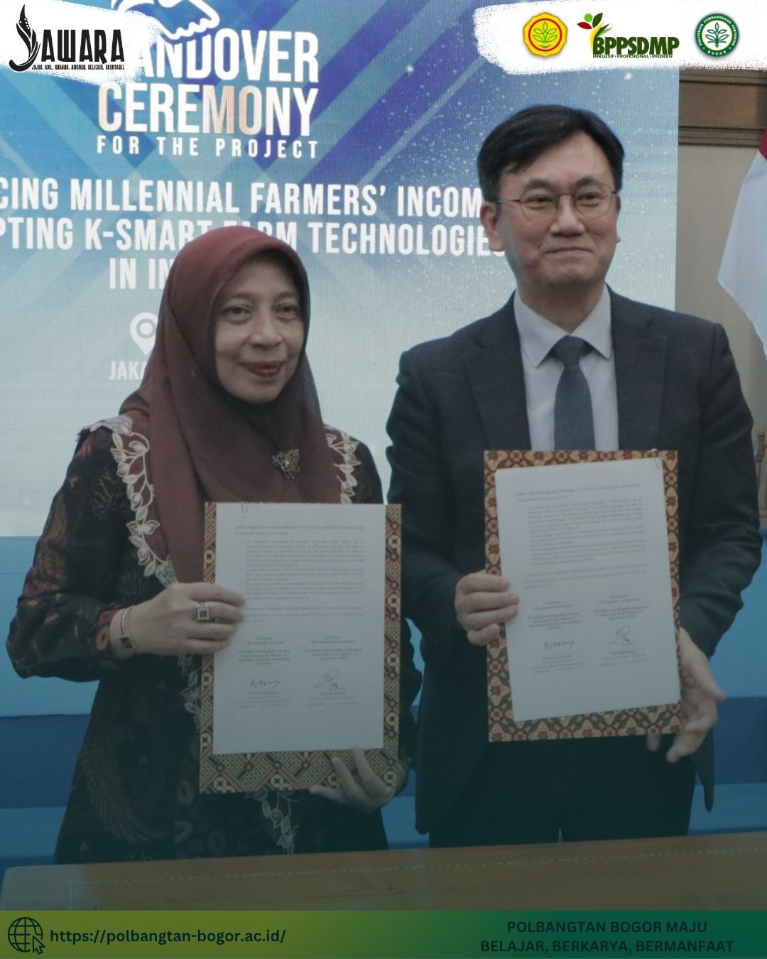 Penutupan Proyek K-Smart Farm: Indonesia–Korea Perkuat Transformasi Pertanian Cerdas untuk Generasi Milenial
