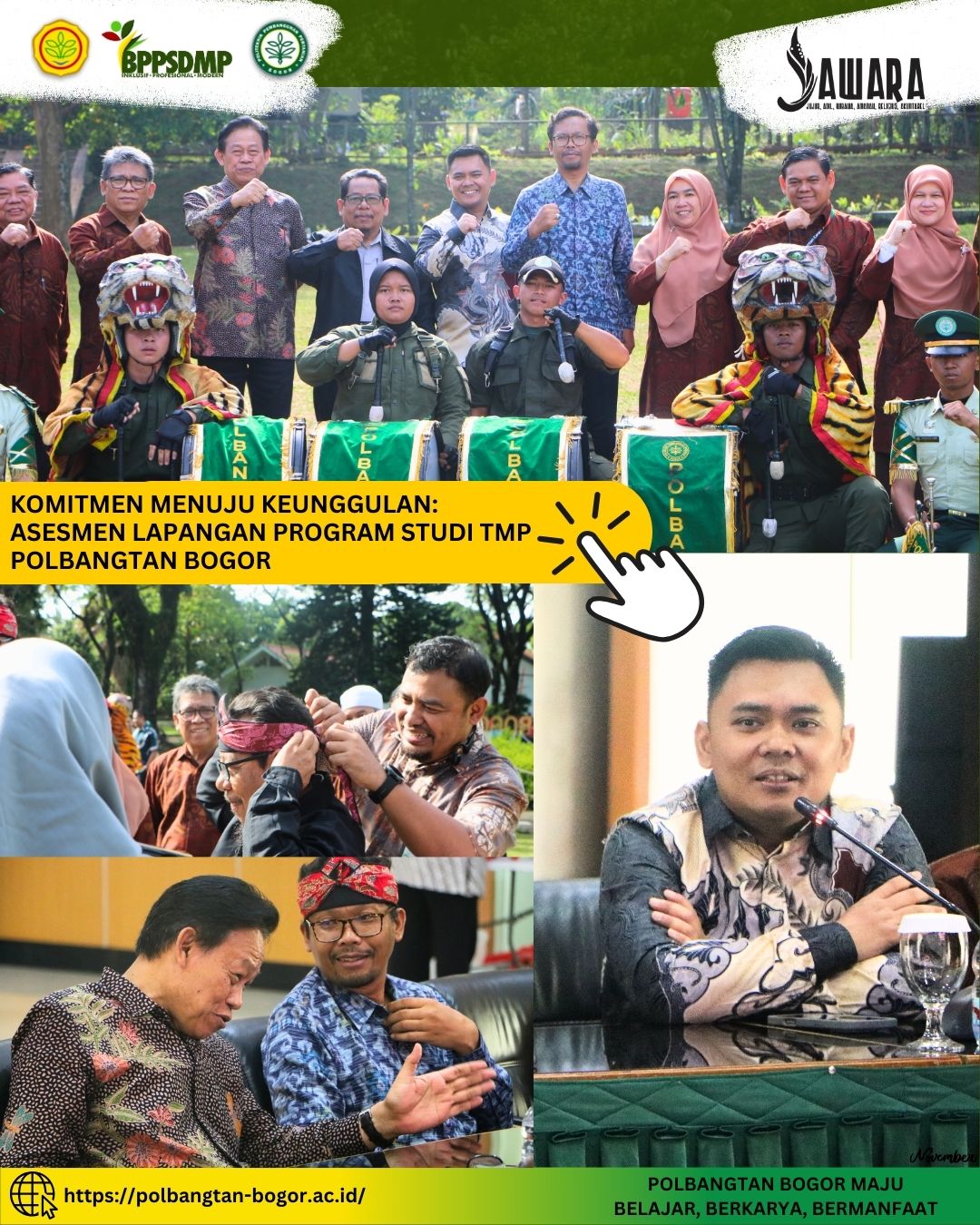 Komitmen Menuju Keunggulan: Asesmen Lapangan Program Studi TMP Polbangtan Bogor