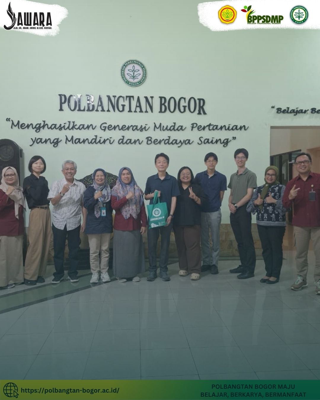 Polbangtan Kementan Sambut Kunjungan Pemerintah Metropolitan Tokyo untuk Penjajakan Kerjasama Rekrutmen Tenaga Kerja Pertanian