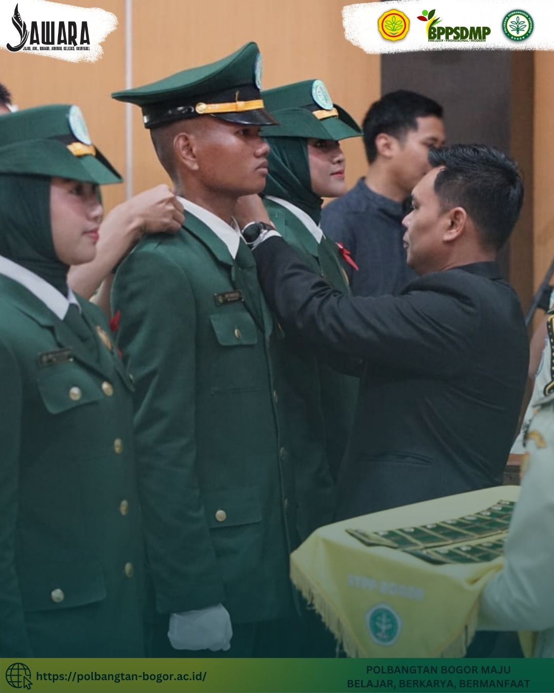 Hadirkan Semangat Baru Regenerasi Pertanian Indonesia, Polbangtan Kementan Tutup Orientasi Mahasiswa Baru