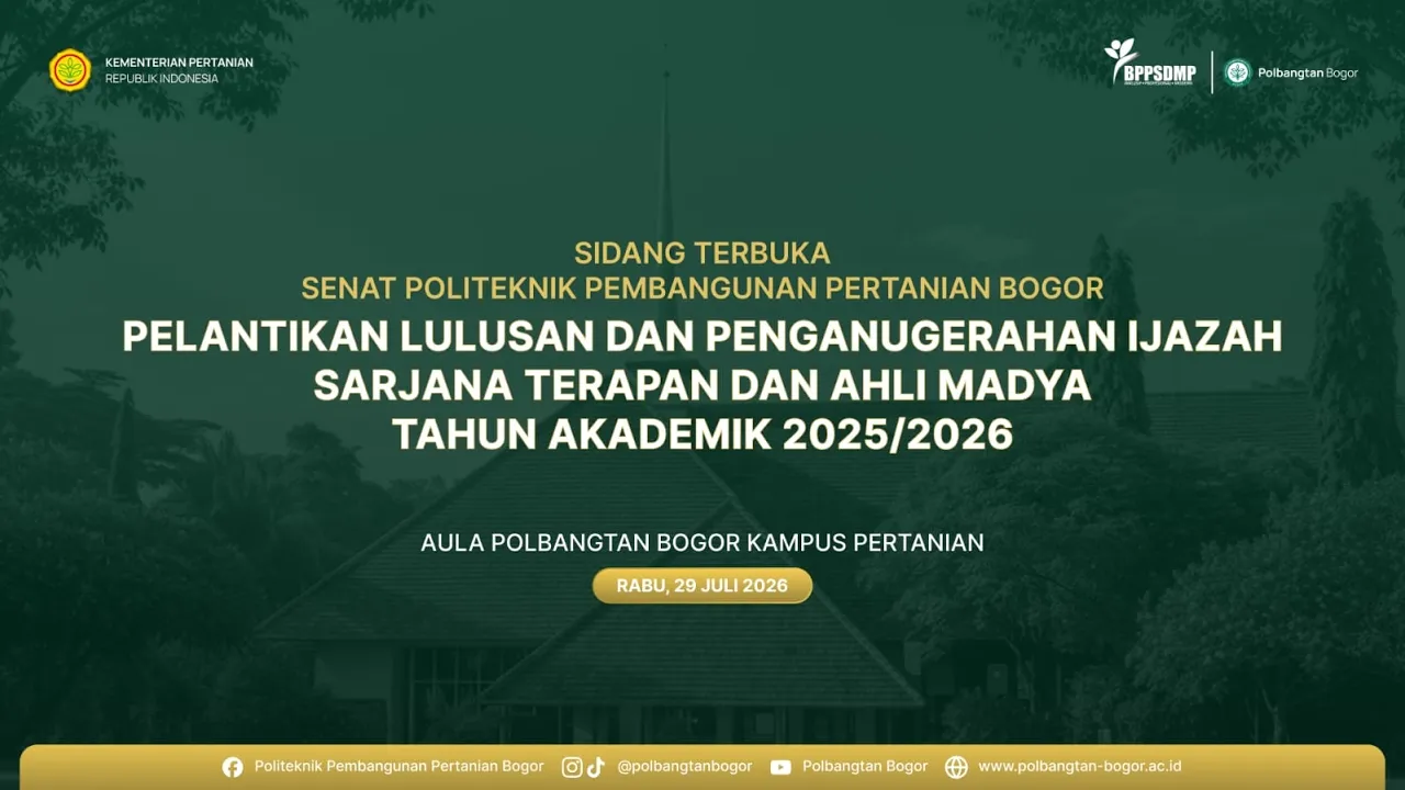 Pelantikan Lulusan dan Penganugerahan Ijazah TA 2025/2026